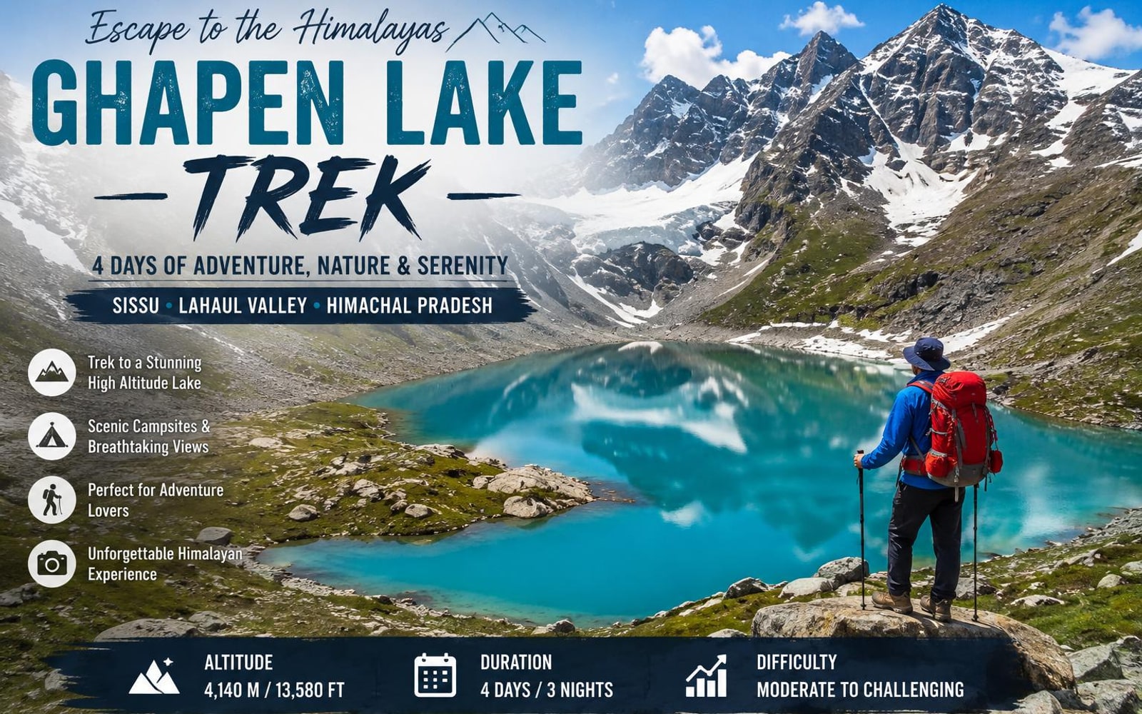 4 Days Ghepan Lake Trek